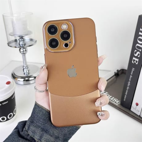 カメラ保護カバー付き iphone17/17pro ケース 個性 的 おしゃれ iphoneケース バイカラー R443