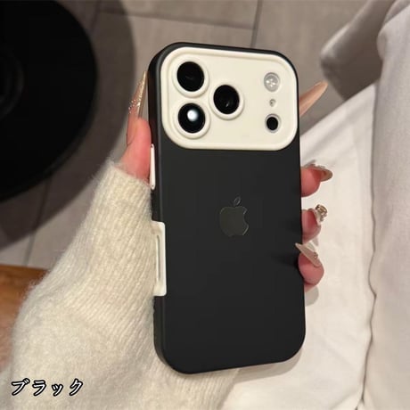 iphone17/17pro ケース バイカラー iphone ケース シリコン 衝撃に強い R435