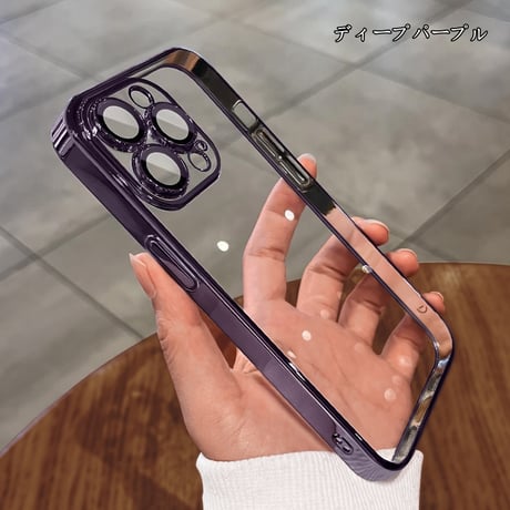 カメラフィルム付き iphone17/16plus ケース クリア iphone16/17pro ケース 透明 ハードケース R229