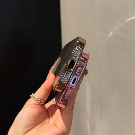 iphone16/16pro ケース グリッター キラキラ スマホケース カメラカバー付き R340
