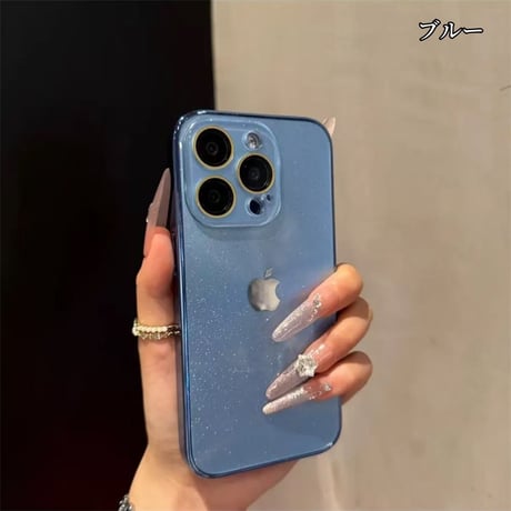 iphone16/16pro ケース グリッター キラキラ スマホケース カメラカバー付き R340