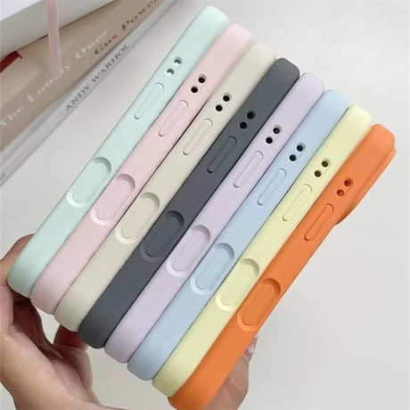 【Magsafe対応】iphone ケース シリコン iphone ケース ボーダー柄 マカロンカラー スマホケース グリップ付き R450