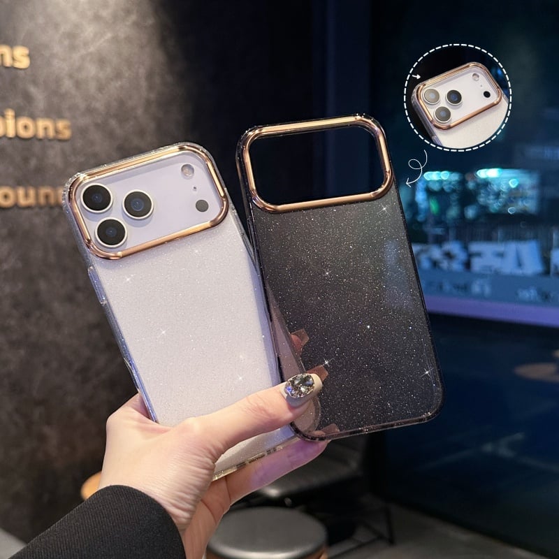 激カワ☆キラキラiPhoneケース☆ iphone17/16/15 ケース クリア iphone17pro ケース キラキラ グリッ