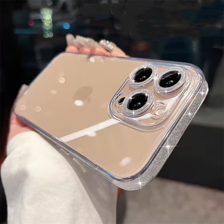 【在庫一掃！】iphone16 ケース ガラス iphone16pro/15pro ケース キラキラ R283