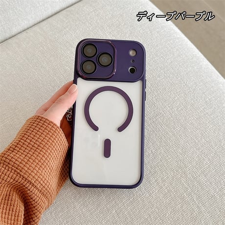 magsafe対応 iphone17/17air ケース クリア iphone16/16plus ケース カメラ 保護 滑り止め R431