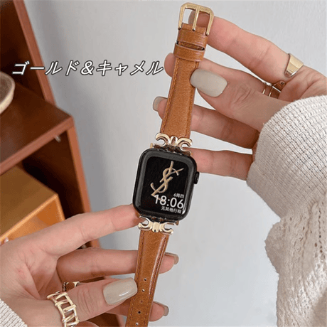 apple watch バンド レザー アップル ウォッチ バンド 高級 レディース R165