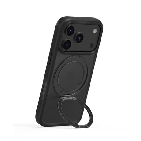 360°スタンド付き iphone18pro/17 ケース マット iphone 18promax/17pro ケース R379