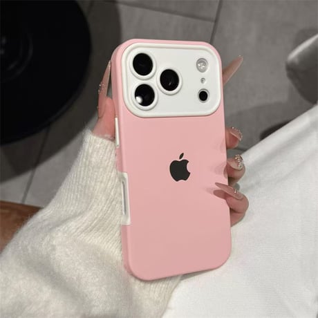 iphone17/17pro ケース バイカラー iphone ケース シリコン 衝撃に強い R435