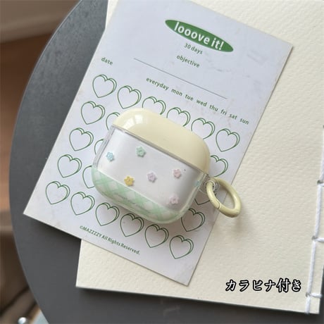 airpods ケース 可愛い airpods 第 四 世代 ケース カラビナ/チャーム付き R456