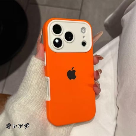 iphone17/17pro ケース バイカラー iphone ケース シリコン 衝撃に強い R435