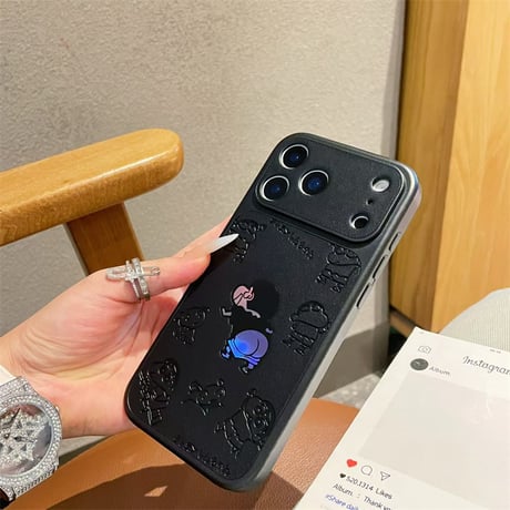 iphone17/air 可愛い iphone17pro/16 ケース ペア スマホケース 面白い R387
