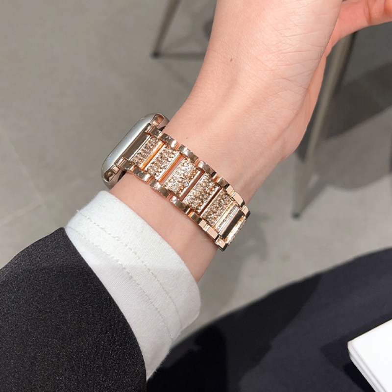 398⭐︎アップルウォッチカスタムラバーバンドキラキラApple Watchベルト NR…⭐︎キラキラアップルウォッチカバーベルトバンドApple Watch