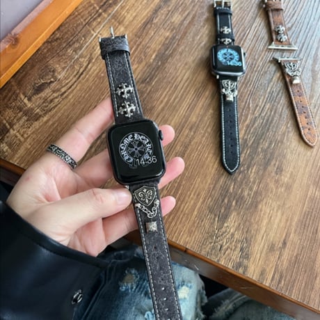 apple watch バンド メンズ アップル ウォッチ バンド レザー R265