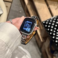 apple watch バンド レザー アップル ウォッチ バンド ライン ストーン ハート R440