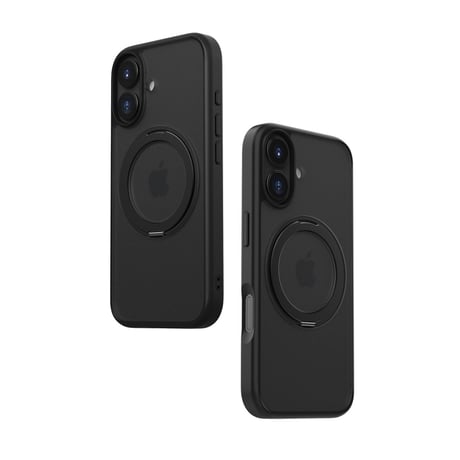 360°スタンド付き iphone18pro/17 ケース マット iphone 18promax/17pro ケース R379
