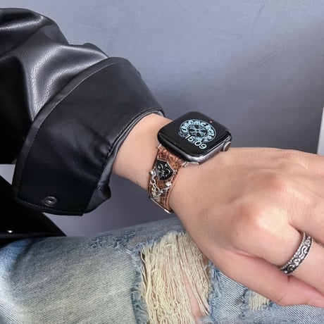 apple watch バンド メンズ アップル ウォッチ バンド レザー R265
