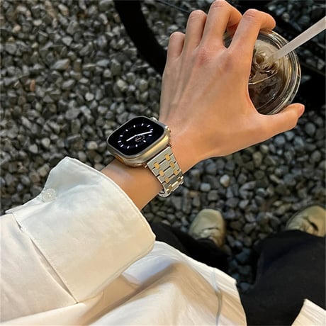 apple watch バンド ステンレス アップルウォッチ バンド メンズ 人気 R449