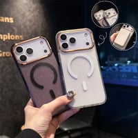 iphone18pro/17pro マグセーフ ケース iphone16/16pro ケース クリア グリッター R193