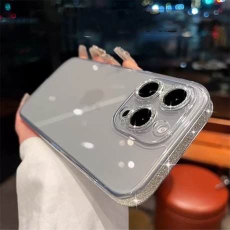 【在庫一掃！】iphone16 ケース ガラス iphone16pro/15pro ケース キラキラ R283
