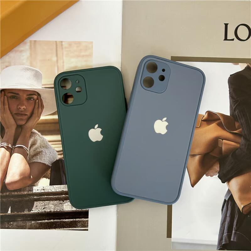 半額セール】iphone12mini ケース 韓国 ガラス ケース iPhoneケース