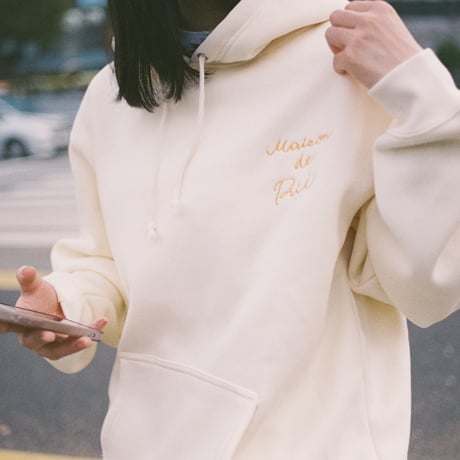 高田里穂パーカー ナチュラル