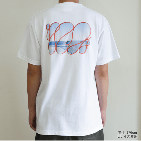オリジナルプリントTシャツ 【藤原さくら × 笑子】
