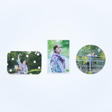 工藤遥×野口花梨 ステッカー 女優展 in PARCO