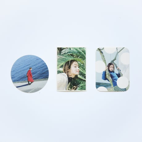 藤原さくら×笑子 ステッカー 女優展 in PARCO