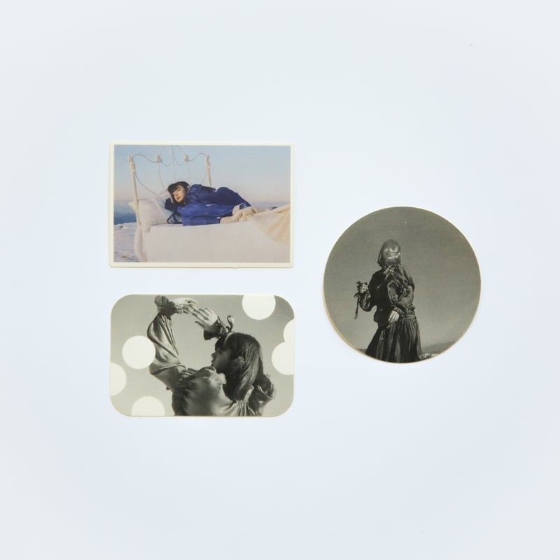 ステッカー付き 恋の寿命 給油口ステッカー みほ&愛里寿ボコver.弐尉