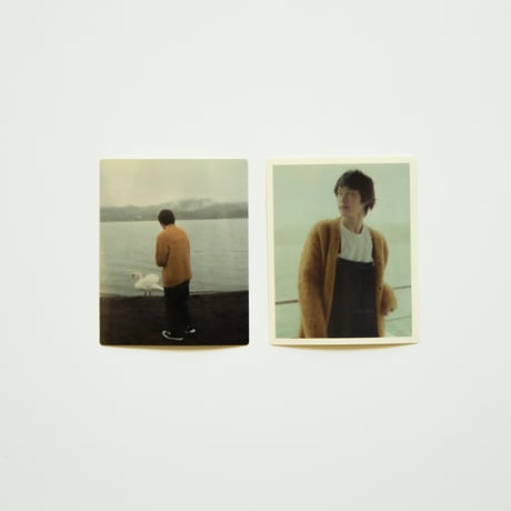 細田佳央太×染谷かおり ステッカー 俳優展 in OSAKA