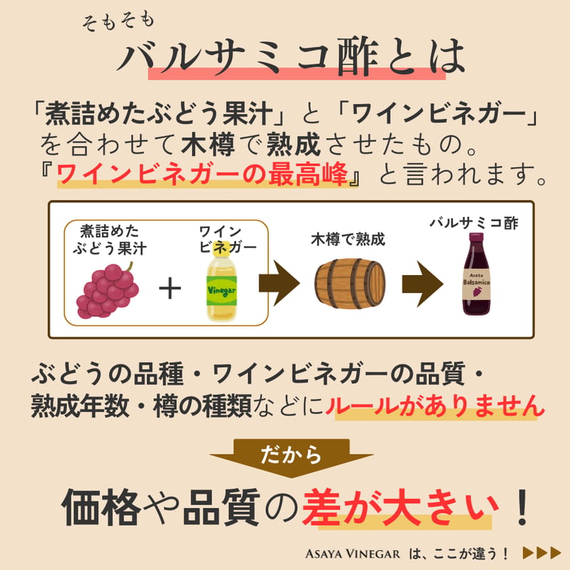 バルサミコ酢 -Vintage2019 - (100ml) | Asaya Vinegar