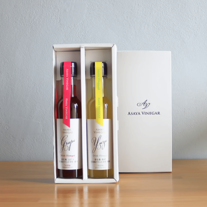 ドリンクビネガーぶどう＆ゆず 2本セット | Asaya Vinegar