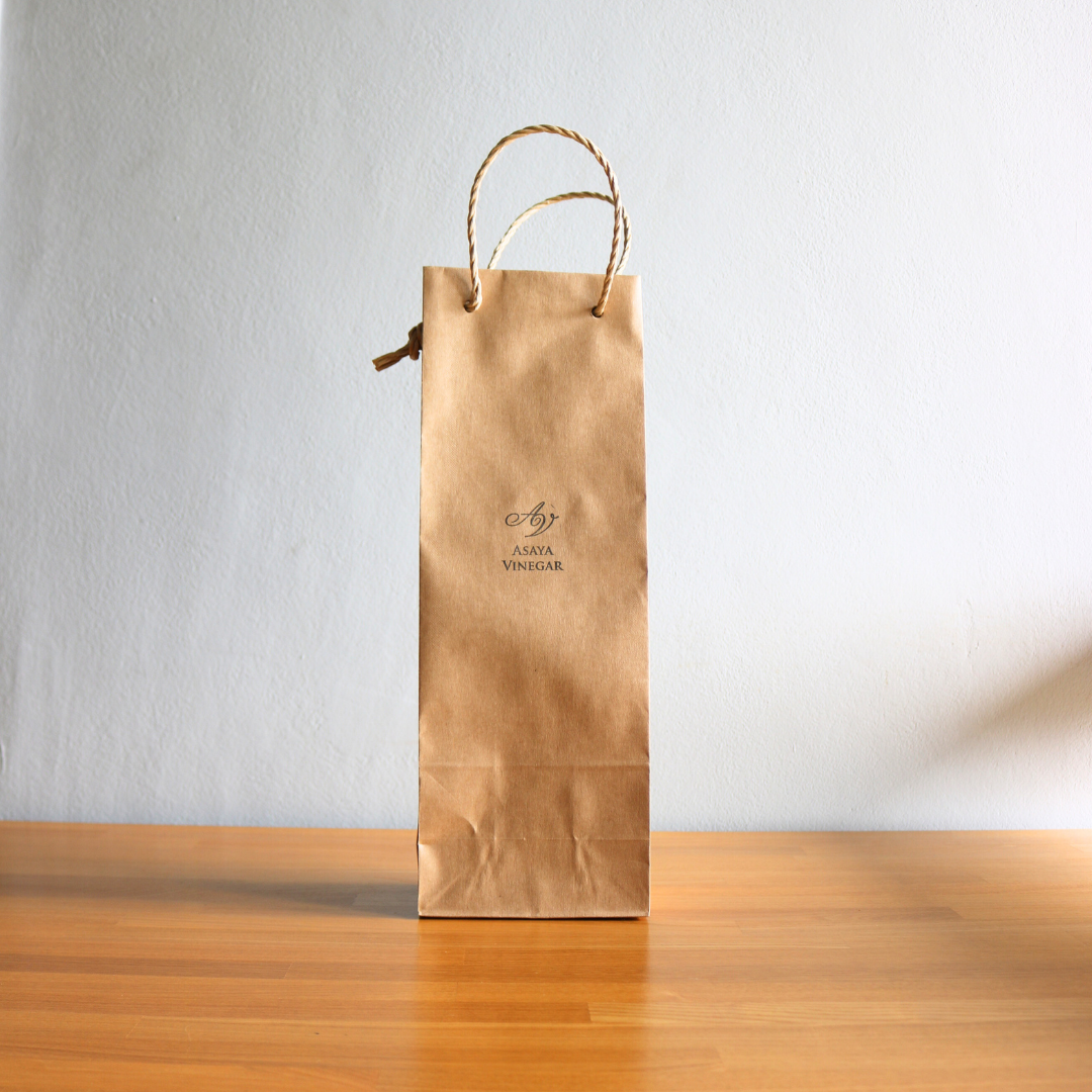 手提げ紙袋(720ml瓶1本入れ) | Asaya Vinegar