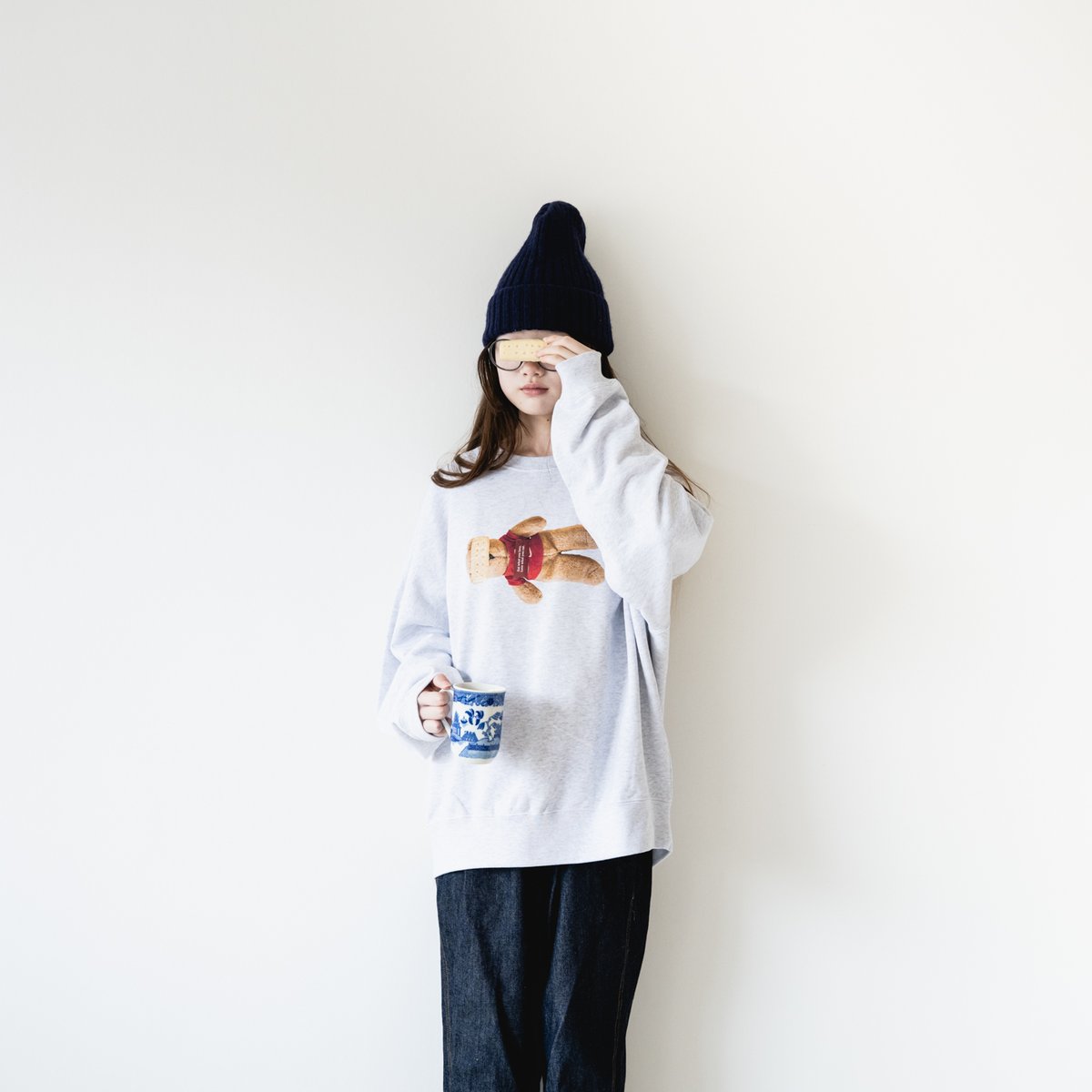 LOLIT PHYSIC GARDEN TEDDY SWEAT スウェット WORLD FOOD DAY TEDDY SWEAT（裏パイル・裏起毛） | LOLIT