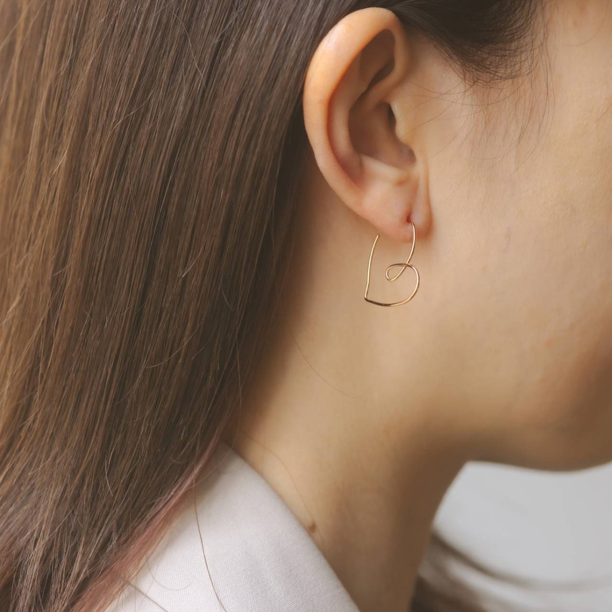 アミパリス ピアス　ハート AMI Alexandre Mattiussi ami paris アミパリス ピアス UJW955.361