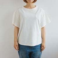 【WASHI-TECH】Tシャツ　生成（オフホワイト）