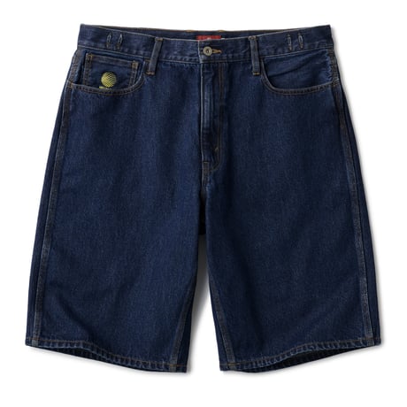HELLRAZOR (ヘルレイザー) BAGGIE DENIM SHORTS One Wash Indigo