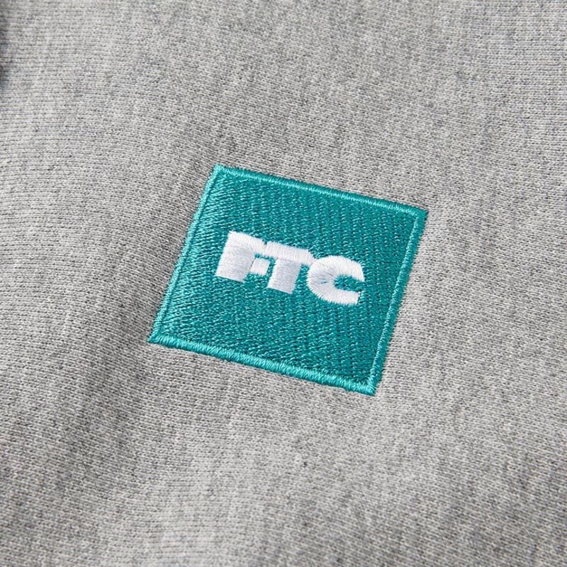 FTC BOX LOGO PULLOVER HOODY Gray | SPOONS NIIGA...