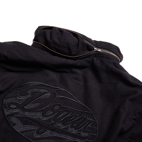 HELLRAZOR x DOGEAR RECORDS M65 CITY TREE CAMO ARMY JACKET Black