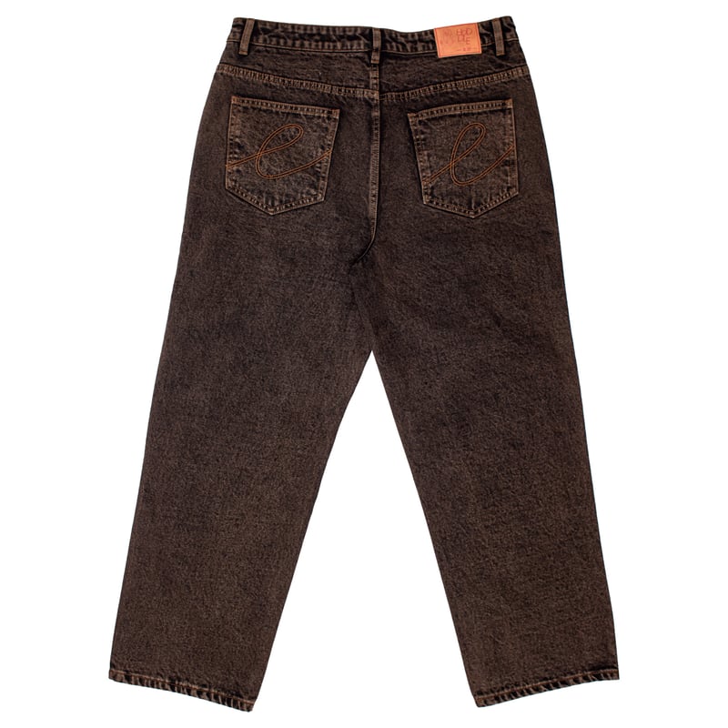 hoddle デニム　32 インチ HODDLE (ホドル) 16 OUNCE RANGER JEANS Dark Brown A