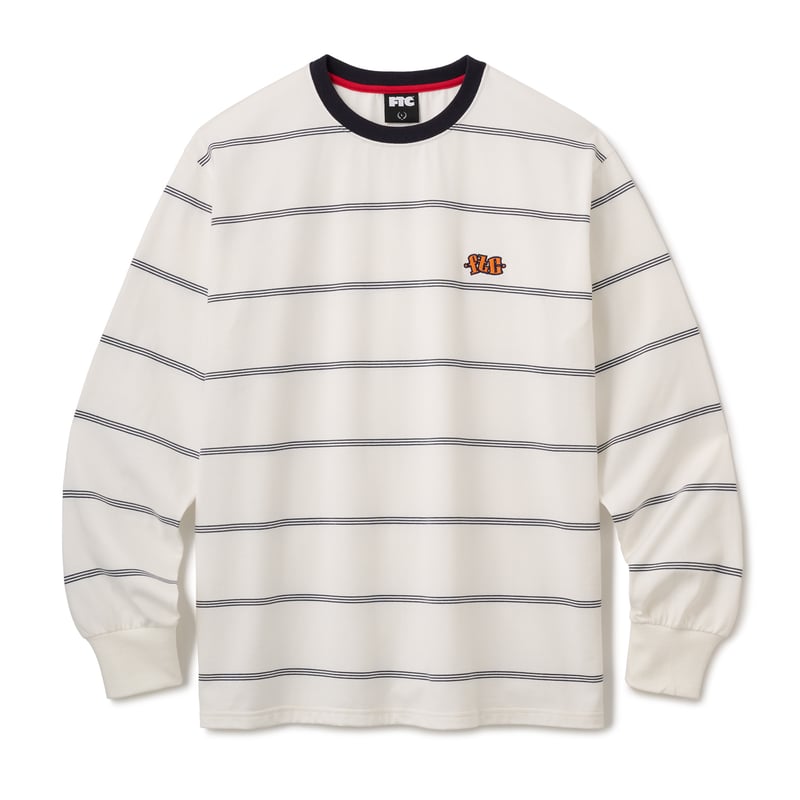 【美品】エフティーシー PRINTED STRIPE POLO L 23ss FTC (エフティーシー）PRINTED STRIPE POLO の通販サイト- birnest