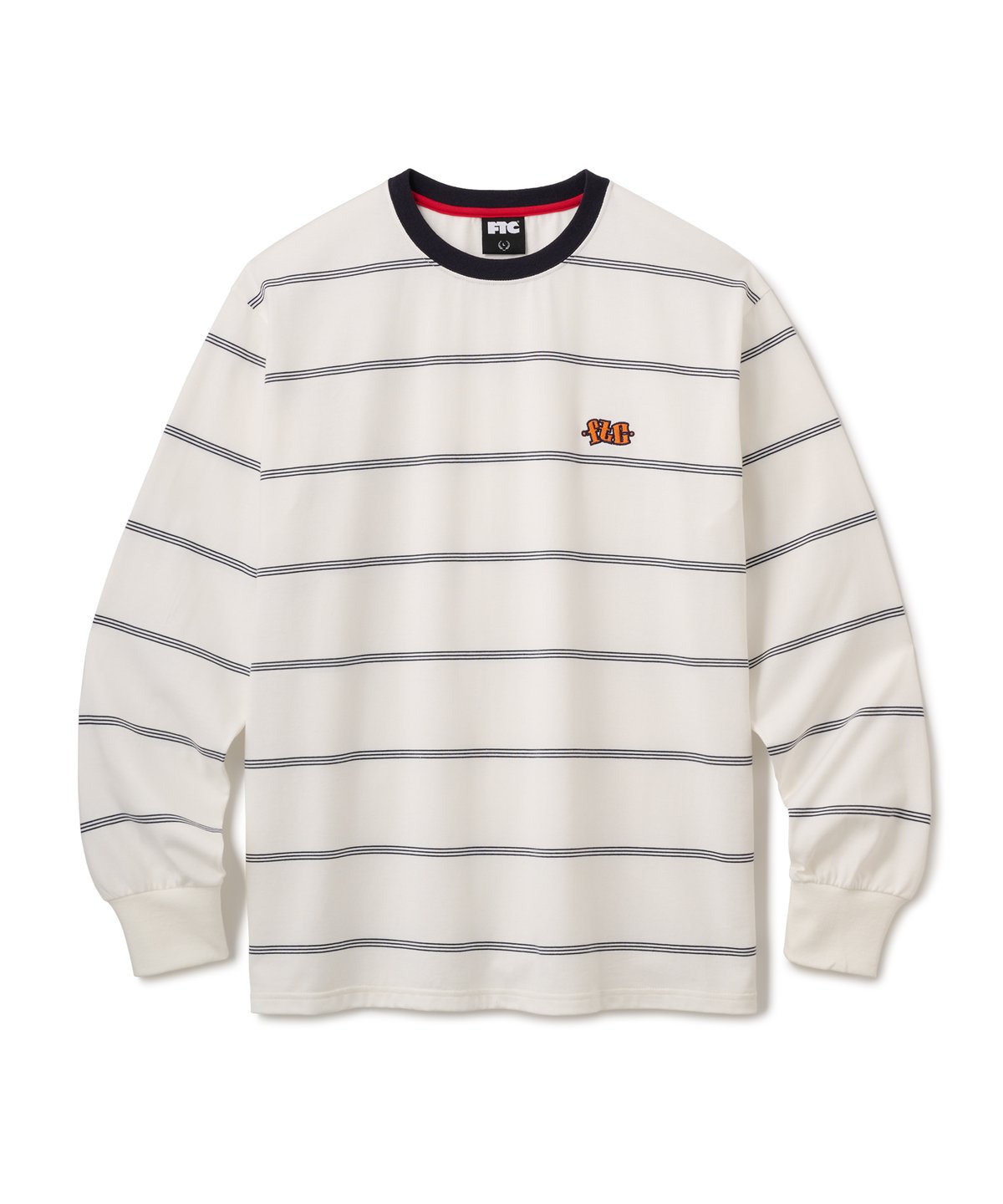 FTC (エフティーシー) STRIPE L/S TOP White | SPOONS NII