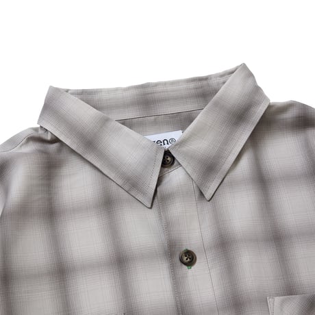 EVISEN WILLIAM CHECK L/S SHIRT Grey