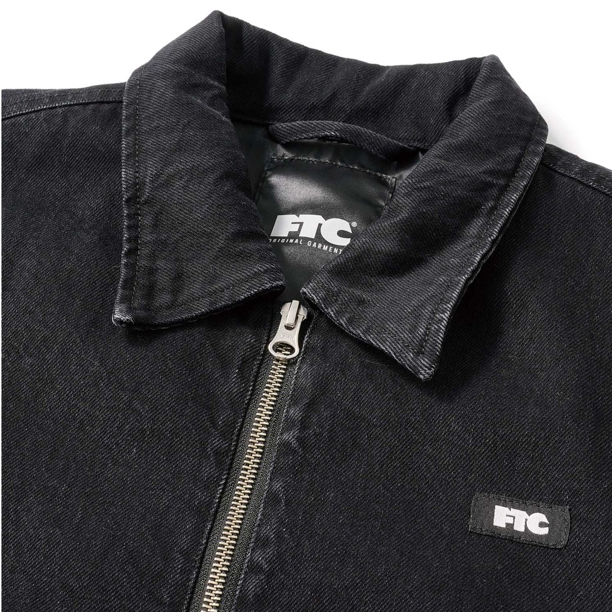 FTC DENIM WORK JACKET L BLACK