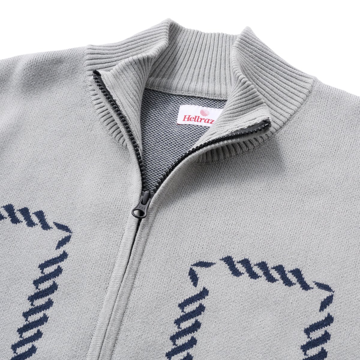 HELLRAZOR (ヘルレイザー) × MOZYSKEY ROPE ZIP SWEATER