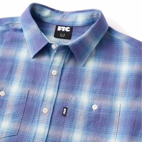 FTC SHADOW PLAID SHIRT Blue