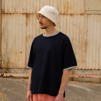 PORTANCE C/MESH RINGER TEE Navy