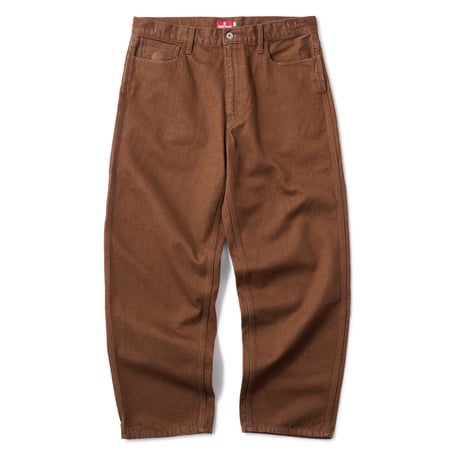 HELLRAZOR (ヘルレイザー) BAGGIE DENIM PANTS Brown