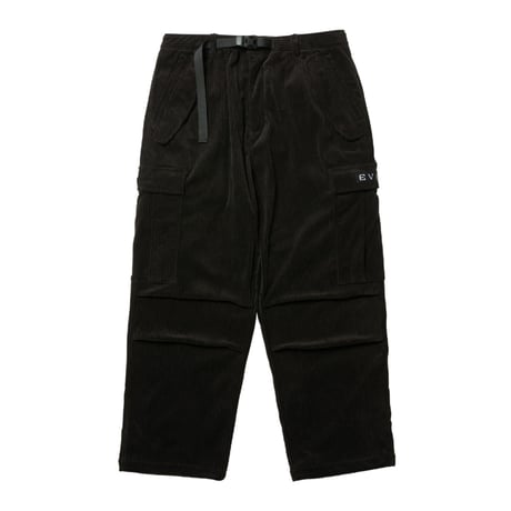 EVISEN (エビセン) EQUALIZER CORD CARGO PANTS Black