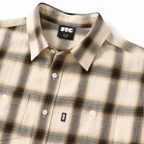 FTC SHADOW PLAID SHIRT Ivory